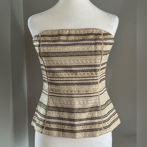 White House Black Market Tops - White House Black Market strapless shell, new with tags